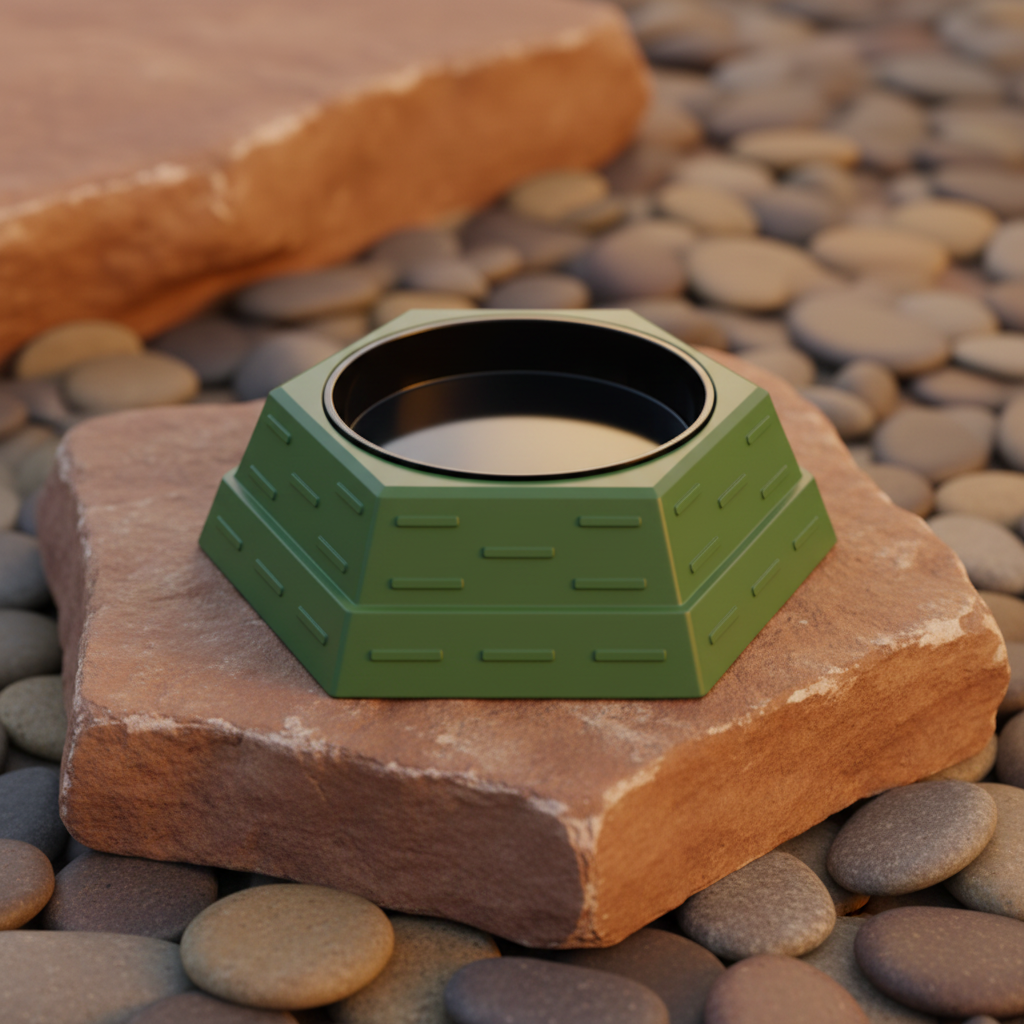 DragonDine™ - Reptiel Doolhof Voederbak met Afneembare Waterbak (S/L)